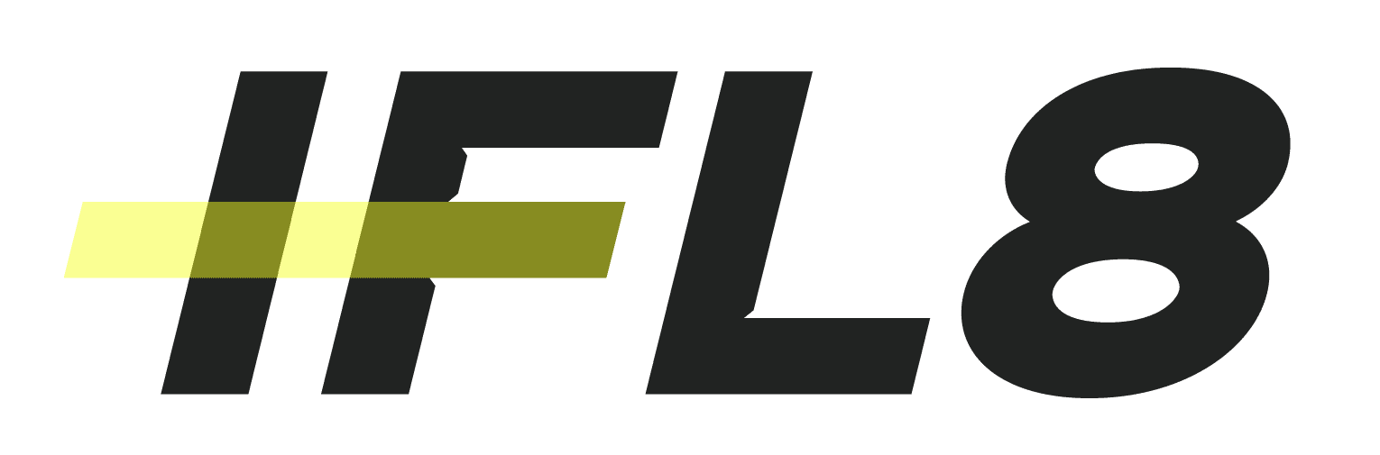 IFL8 brand black - IFL8