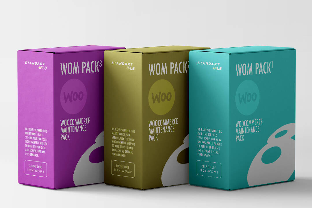 WOM PACK Woocommerce Bakım Paketi - IFL8 Standart